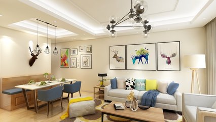 135平米普通戶型現(xiàn)代簡約家裝裝修圖片設(shè)計(jì)