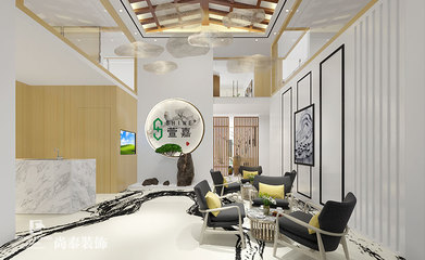 200㎡時尚風女性用品展廳+辦公室裝修效果圖-商場店鋪裝修-深圳尚泰裝飾設計