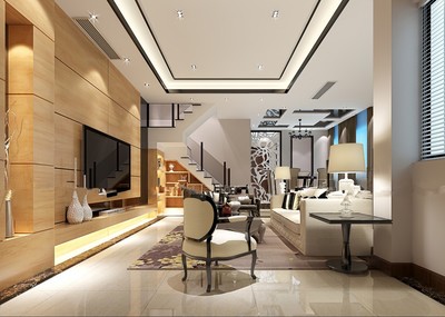 大戶型別墅裝修設計樣板間 5款現代簡約風格推薦