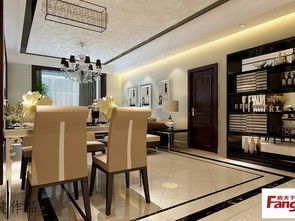 天津泰達漢郡現代簡約三居室裝修效果圖 121平米9萬裝修設計案例 天津房天下家居裝修網