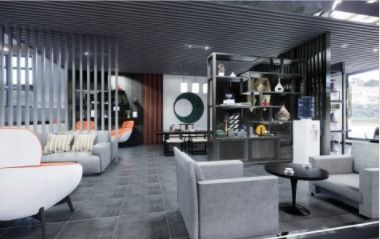 江蘇省南京市1000㎡汽修廠設(shè)計裝修高端爆款效果