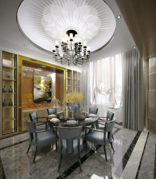 別墅裝飾設計現代風格,凸顯空間與裝飾的層次感 譽巢裝飾